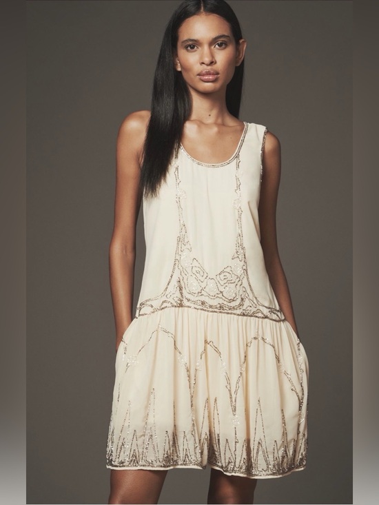 Anthropologie Pants - By Anthropologie Sleeveless Embellished Romper